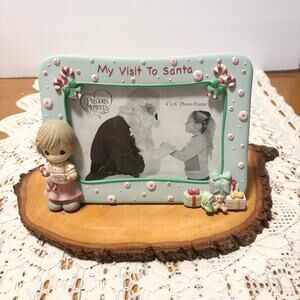 2007 Precious Moments “My Visit to Santa” Christmas Frame